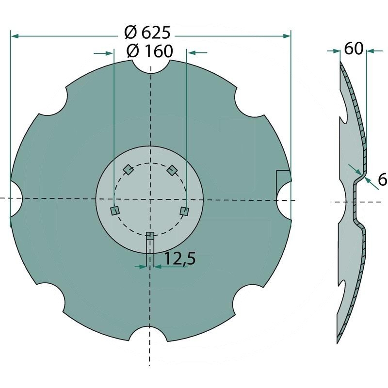 Coulter disc | 3490467 | zdjęcie nr 2
